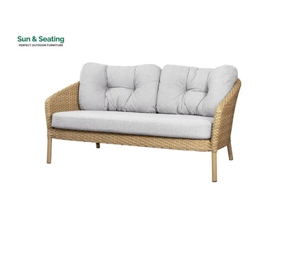 Luigi Outdoor Patio Sofa Set 3 Seater 2 Seater 1 Single Seater and 1 Center Table (Brown) Sofa Sets