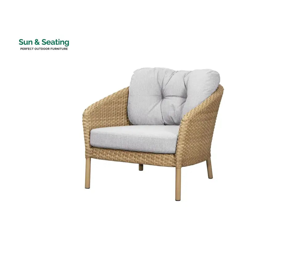 Luigi Outdoor Patio Sofa Set 3 Seater 2 Seater 1 Single Seater and 1 Center Table (Brown) Sofa Sets