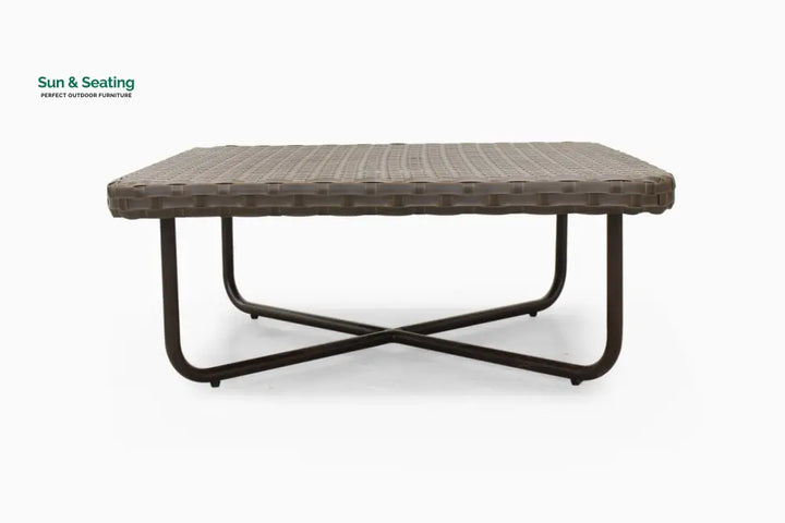 Lydie Outdoor Sofa Set 2 Seater 2 Single seater and 1 Center Table (Dark Brown) Sofa Sets