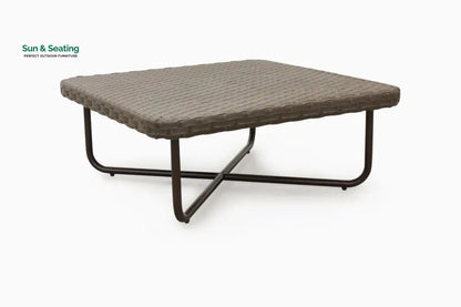 Lydie Outdoor Sofa Set 2 Seater 2 Single seater and 1 Center Table (Dark Brown) Sofa Sets