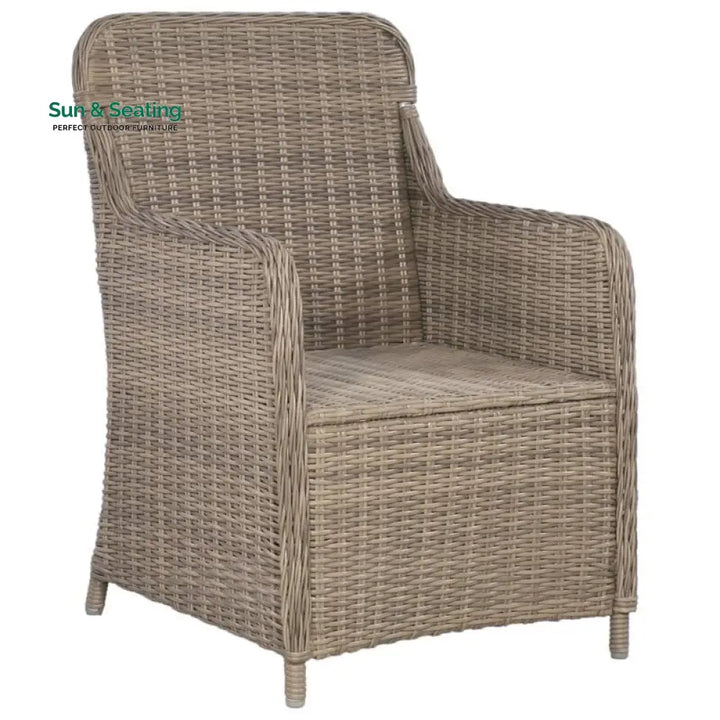 Maddy Outdoor Patio Seating Set 2 Chairs and 1 Table Set (Arabica) Coffee Table Sets