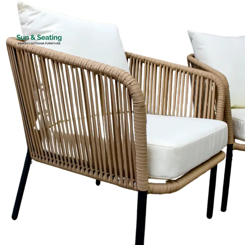 Madison 5-Seater Outdoor All-Weather Rope Sofa Set Sofa Set