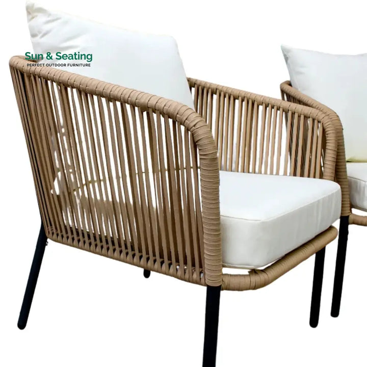 Madison 5-Seater Outdoor All-Weather Rope Sofa Set Sofa Set