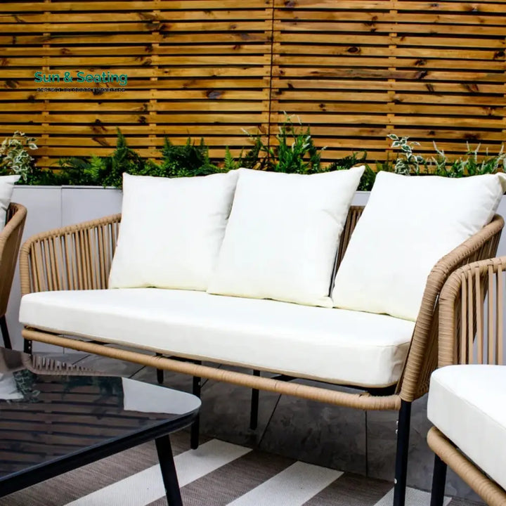 Madison 5-Seater Outdoor All-Weather Rope Sofa Set Sofa Set