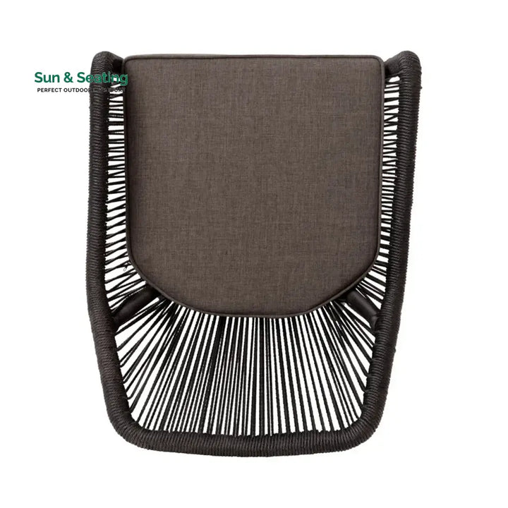 Magnolia 2-Piece Outdoor Rope Patio Dining Chairs Dinning Chairs