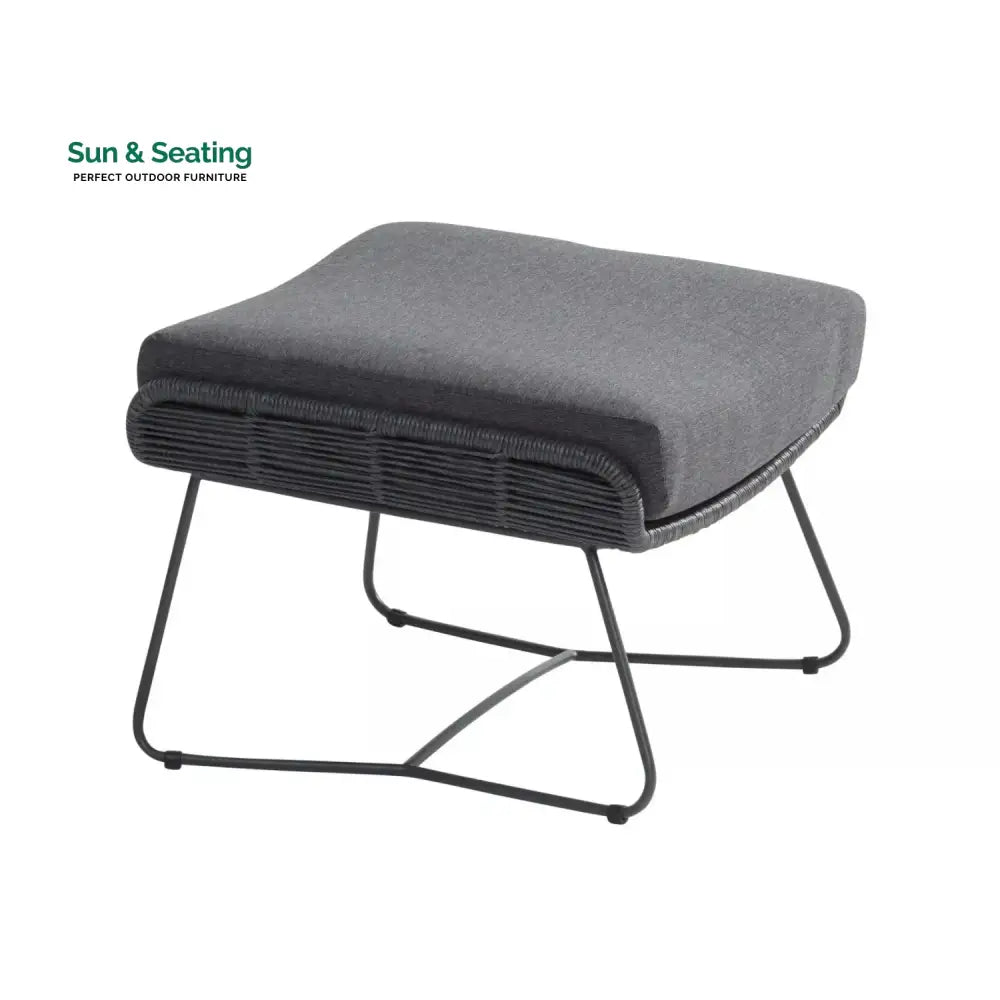 Maha Outdoor All-Weather Rope Footstool Footrest