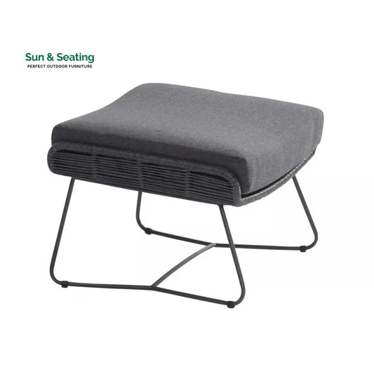 Maha Outdoor All-Weather Rope Footstool Footrest