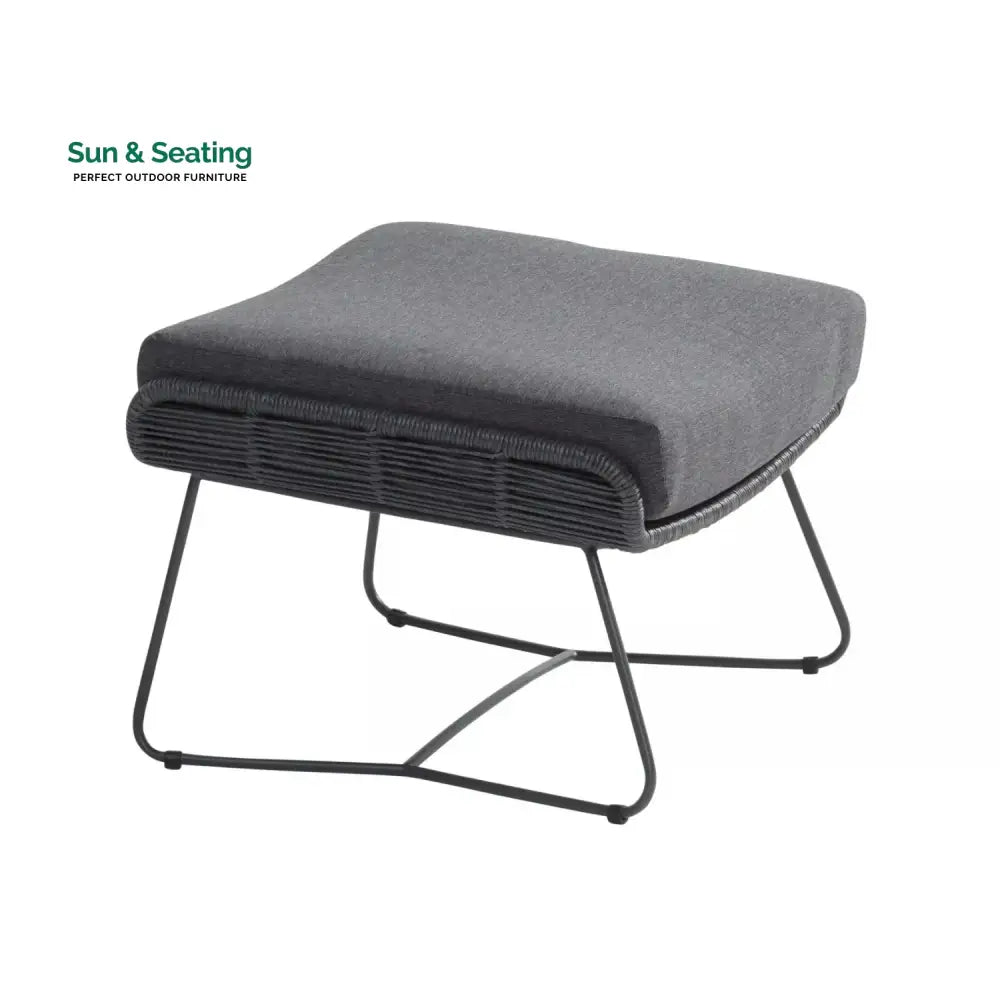 Maha Outdoor All-Weather Rope Footstool Footrest