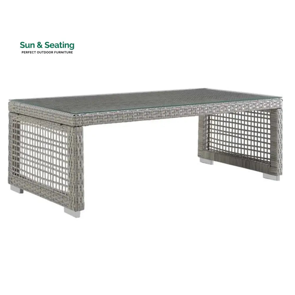 Malvolio Outdoor Set 1 Triple Seater 1 Double Seater 1 Single Seater 2 Side table and 1 Center Table (Silver) Sofa Sets