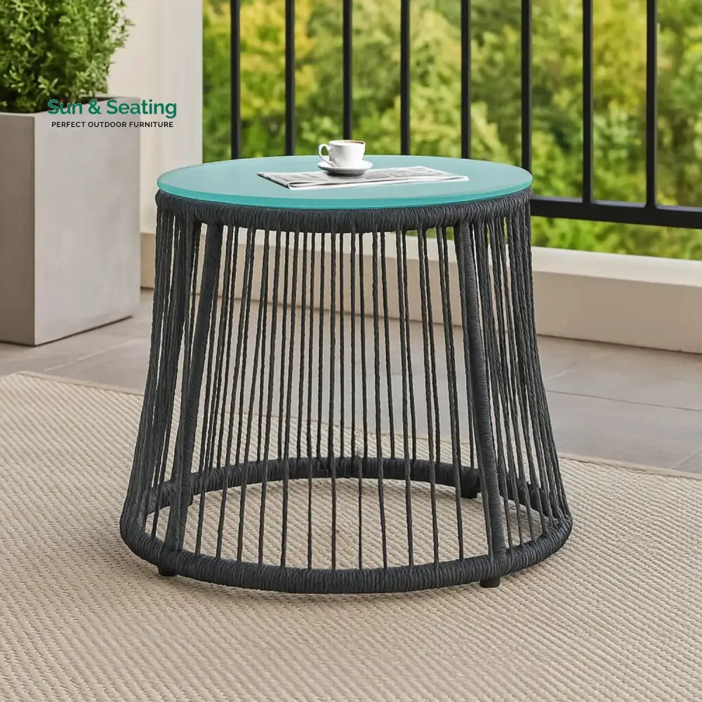 Marguerite Outdoor Patio Garden 3 Piece All Weather Resistant Furniture Set Patio Set