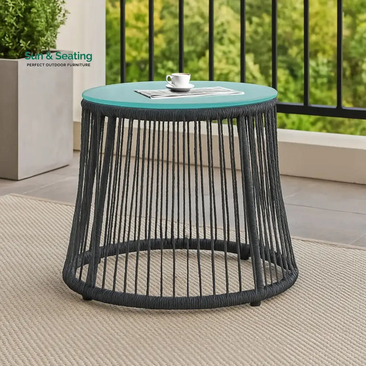 Marguerite Outdoor Patio Garden 3 Piece All Weather Resistant Furniture Set Patio Set