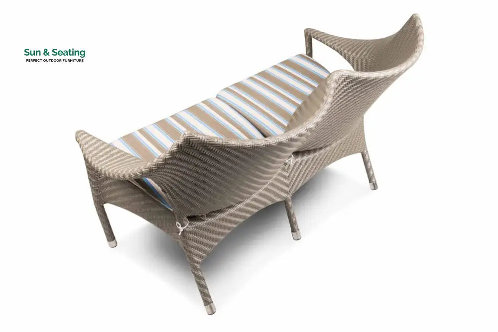 María Outdoor Sofa Set 2 Seater 2 Single seater and 1 Center Table (Beige) Sofa Sets