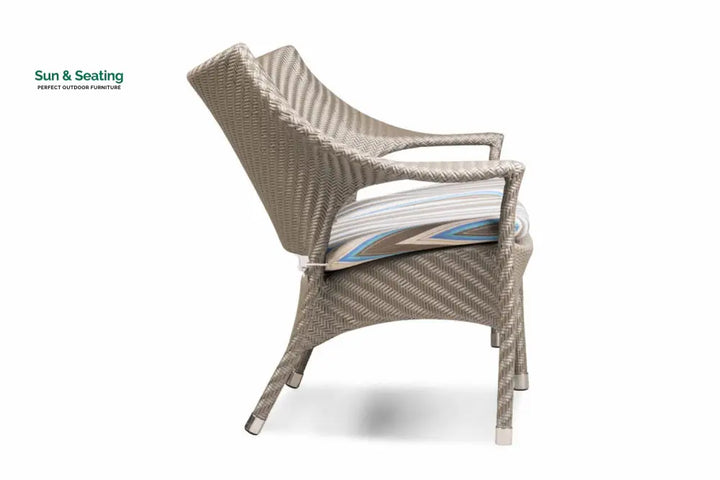 María Outdoor Sofa Set 2 Seater 2 Single seater and 1 Center Table (Beige) Sofa Sets