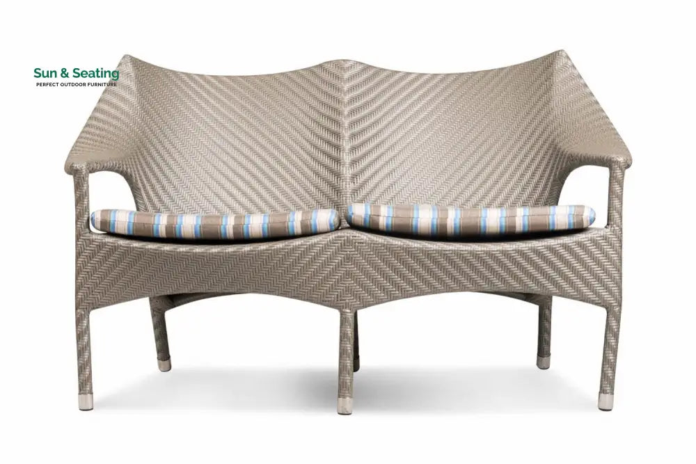 María Outdoor Sofa Set 2 Seater 2 Single seater and 1 Center Table (Beige) Sofa Sets