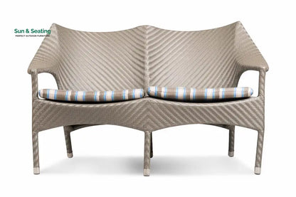 María Outdoor Sofa Set 2 Seater 2 Single seater and 1 Center Table (Beige) Sofa Sets