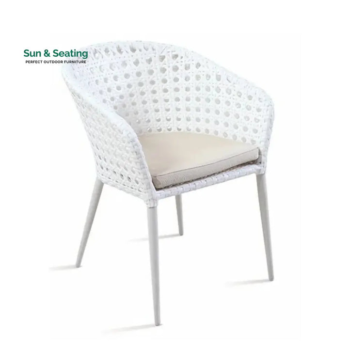 Marisol 5-Piece Outdoor Patio Dining Set With Wicker Chairs &amp; Glass-Top Table Sofa Set