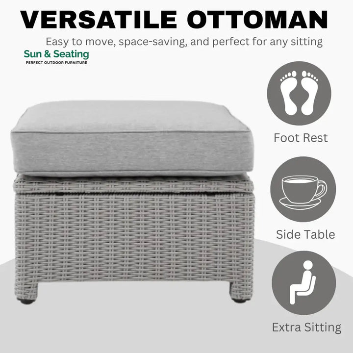 Miki 5 Pieces Patio Furniture Set Patio Sofa Set