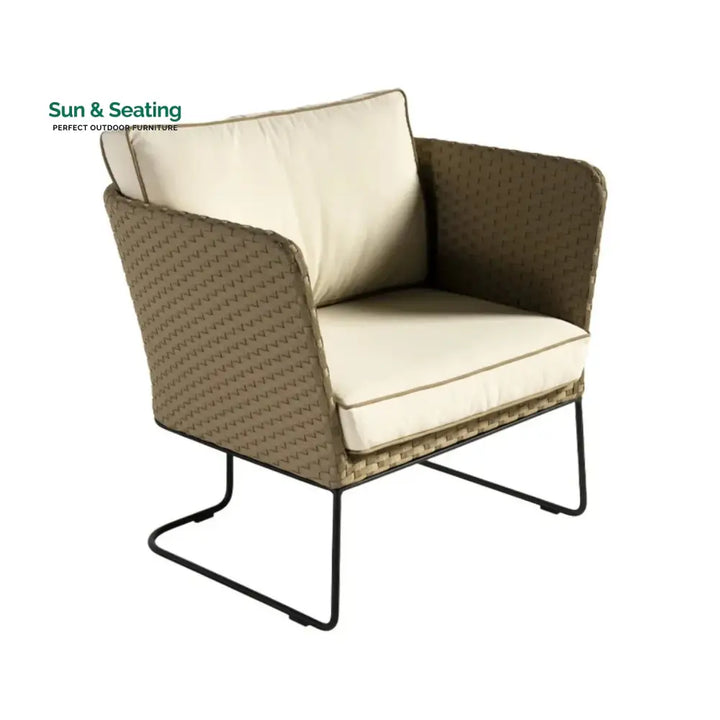 Naomi 5-Piece All Weather Wicker Sofa Set Sofa Set