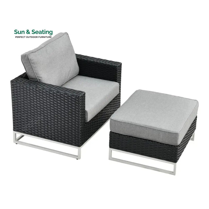 Norberta Outdoor Rattan Wicker 7-Seater Sofa Set Sofa Set