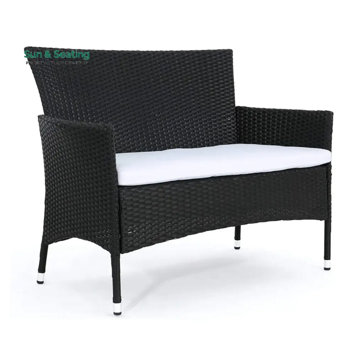 Nova 2-Piece Outdoor Rattan Wicker Loveseat Sofa Sofa Set