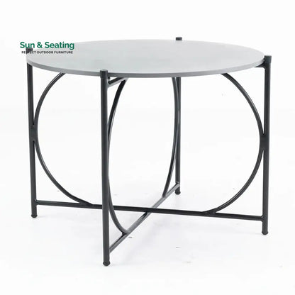 Novar Outdoor Patio Seating Set 4 Chairs and 1 Table Set Braided & Rope Coffee Table Sets