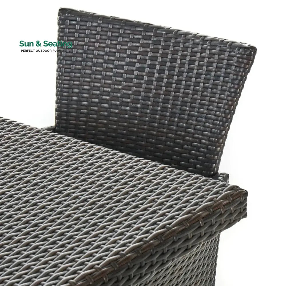Ojasvi 9-Piece Outdoor Rattan Wicker Square Dining Set Dining Set