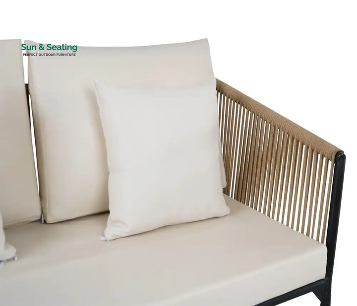 Oorja Outdoor 4 Seater Rope Sofa Set Sofa Set