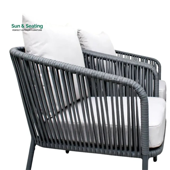 Ophelia 5-Seater Outdoor All-Weather Rope Sofa Set Sofa Set