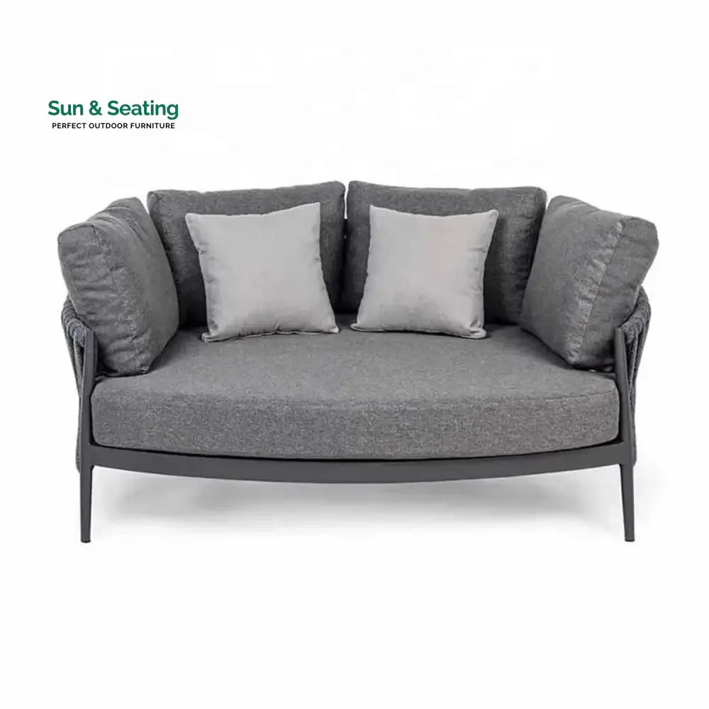 Ophelie Outdoor Patio Rope Daybed for Garden Daybed