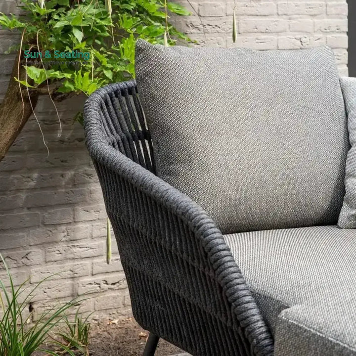 Outdoor Rope Patio Single Seater Daybed All Weather Furniture Daybed