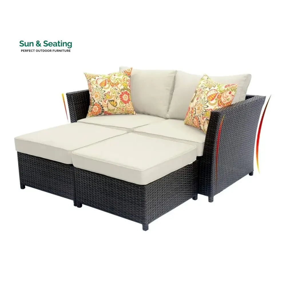 Outdoor Wicker 10 Seater Sectional Sofa Set Sofa Set