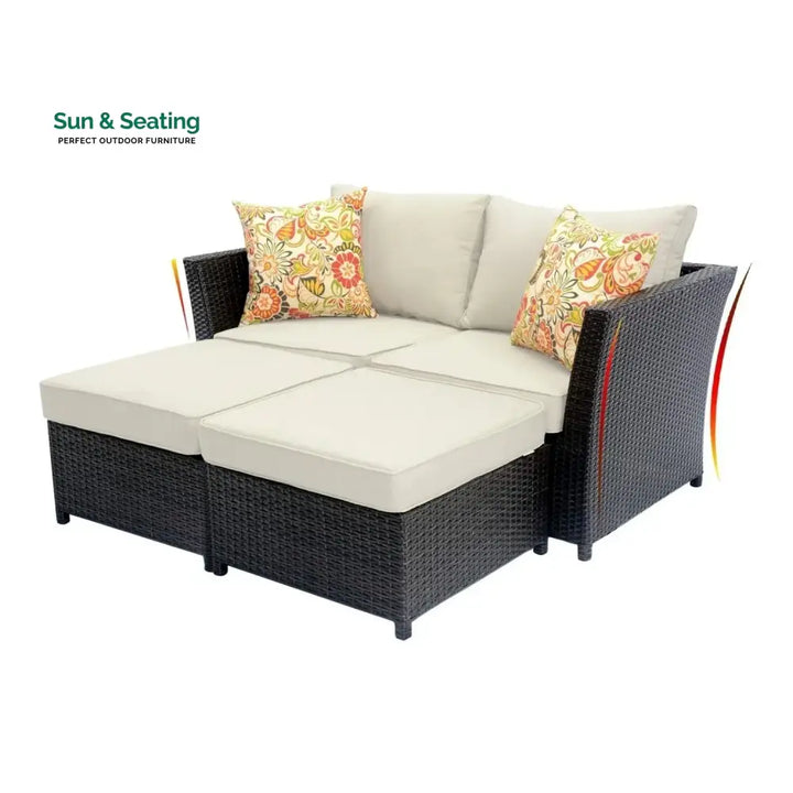 Outdoor Wicker 10 Seater Sectional Sofa Set Sofa Set