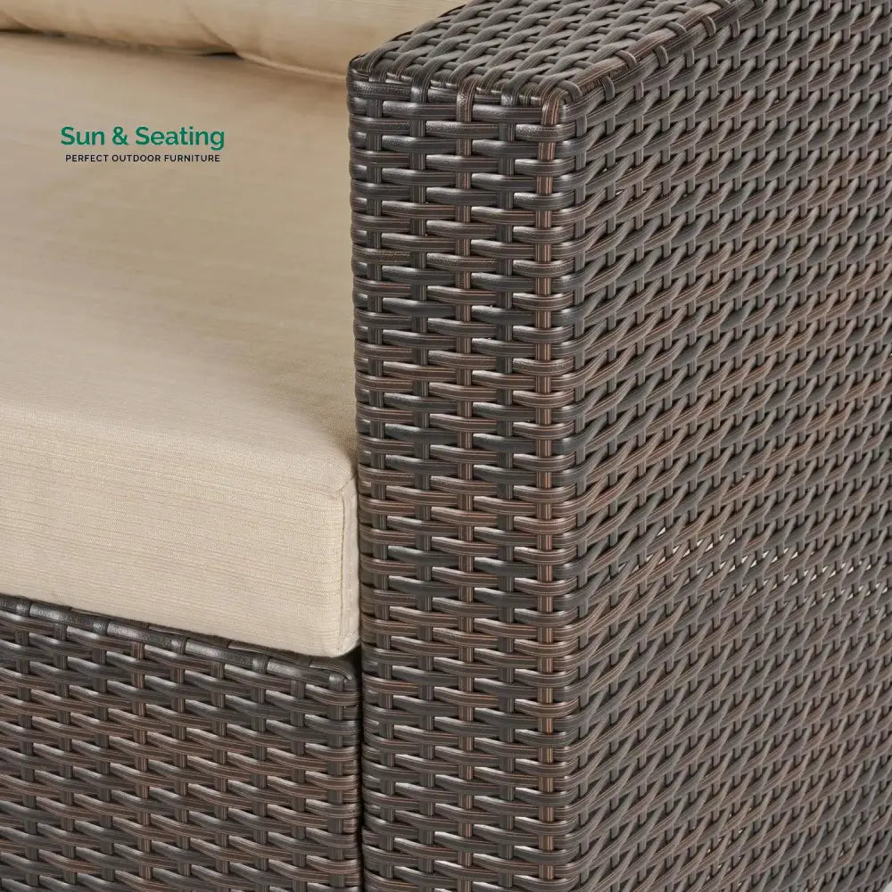 Outdoor Wicker 7-Seater Sofa Set Sofa Set