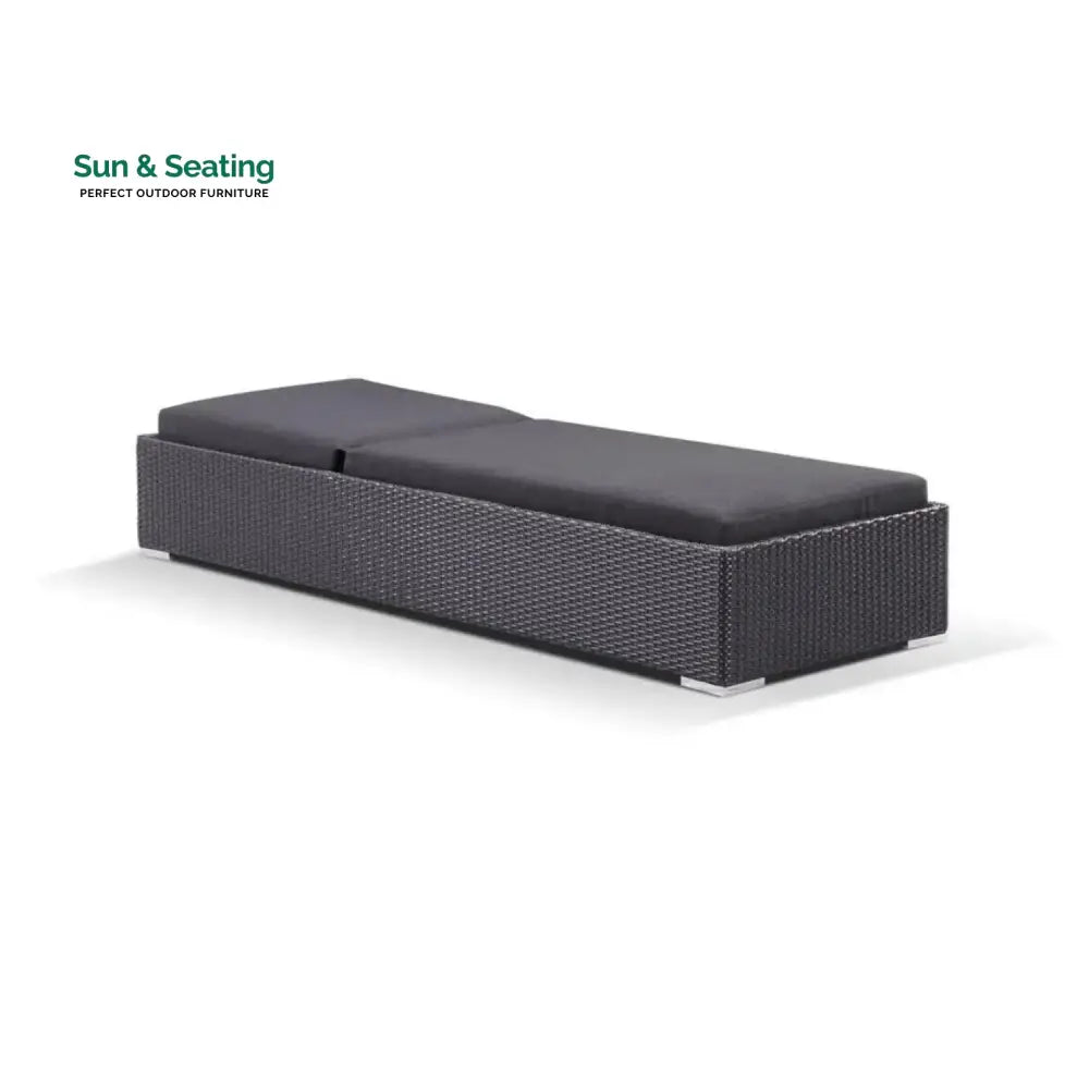 Outdoor Wicker Lounge Chairs Set of 2 Lounger Set