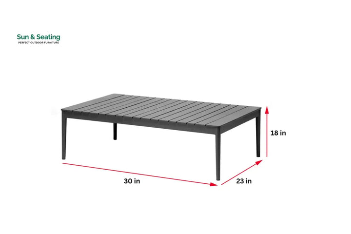 Pablo Outdoor Garden Balcony Sofa Set 3 Seater 2 Single seater and 1 Table Set Braid &amp; Rope (Dark Grey) Sofa Sets