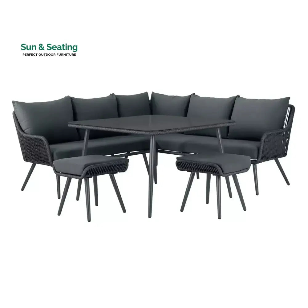 Paisley L-Shape Outdoor Rope Sofa Set Sofa Set