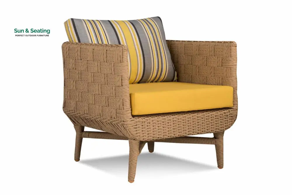Palerma Outdoor Sofa Set 2 Seater 2 Single seater 1 Center table (Honey) Sofa Sets