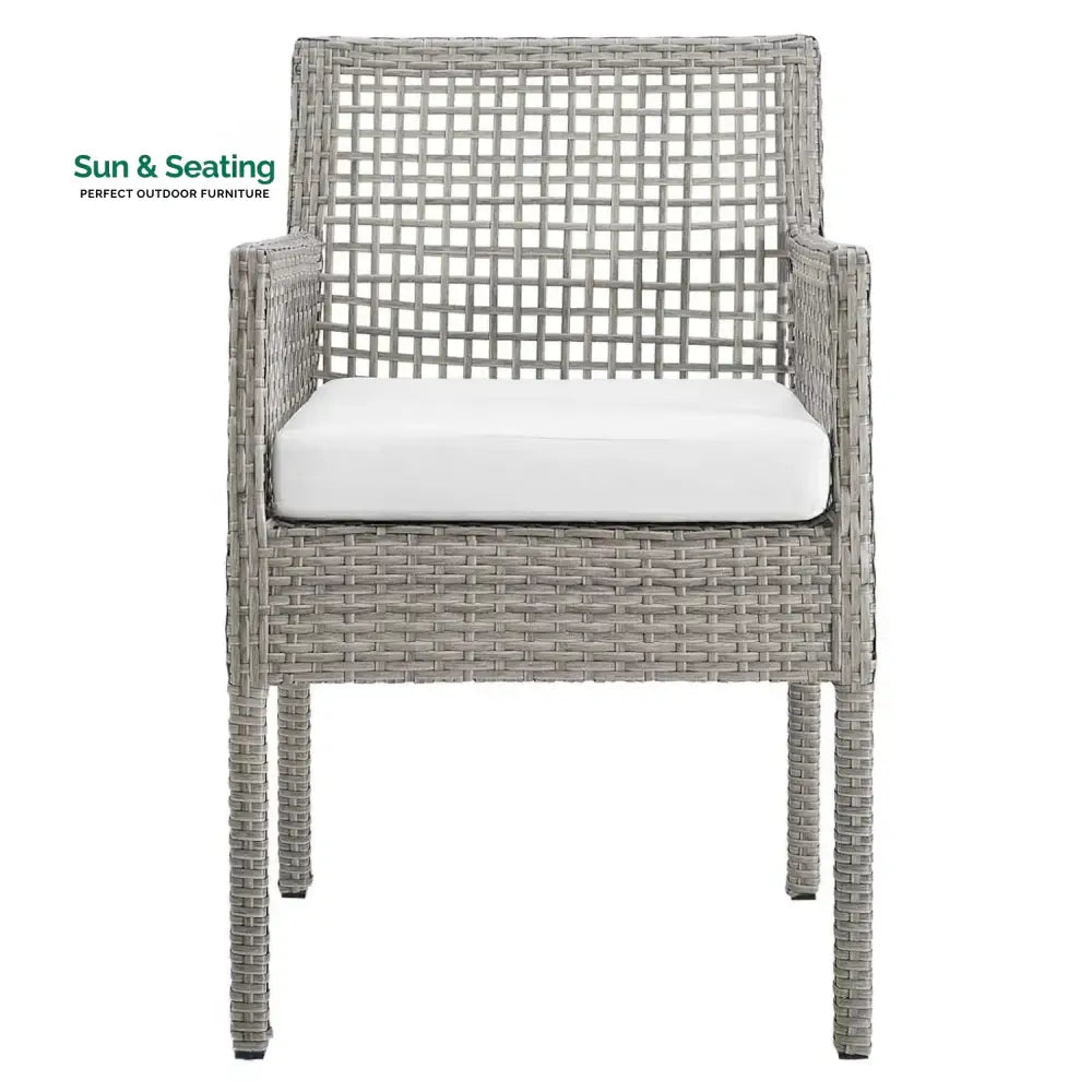 Paloma 1-Piece Outdoor Rattan Wicker Patio Dining Chair Dinning Chairs