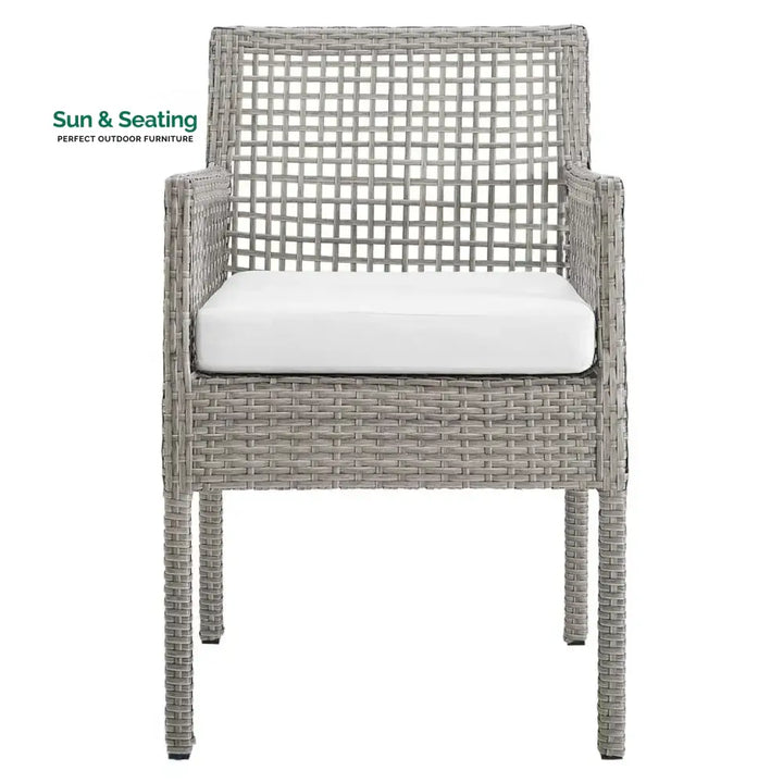 Paloma 1-Piece Outdoor Rattan Wicker Patio Dining Chair Dinning Chairs