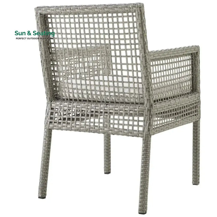 Paloma 1-Piece Outdoor Rattan Wicker Patio Dining Chair Dinning Chairs