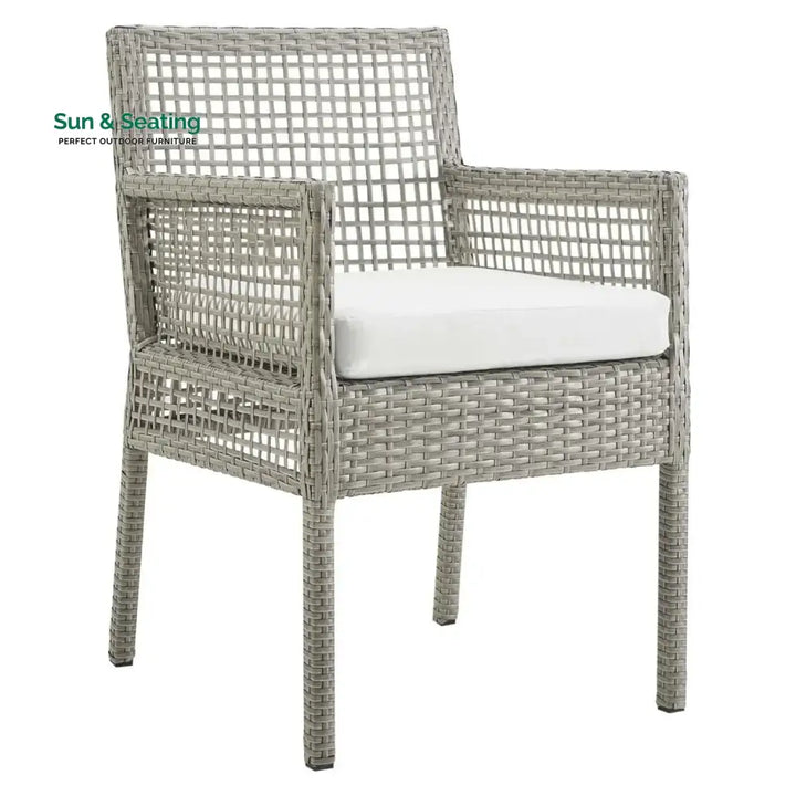 Paloma 1-Piece Outdoor Rattan Wicker Patio Dining Chair Dinning Chairs