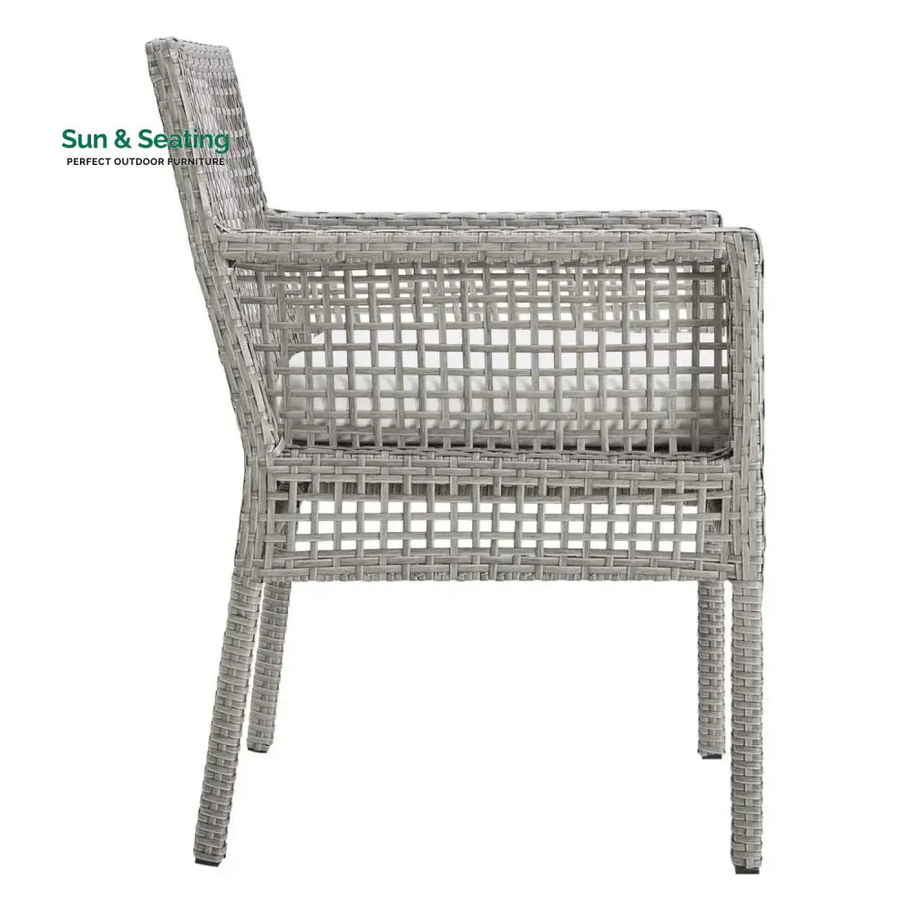 Paloma 1-Piece Outdoor Rattan Wicker Patio Dining Chair Dinning Chairs