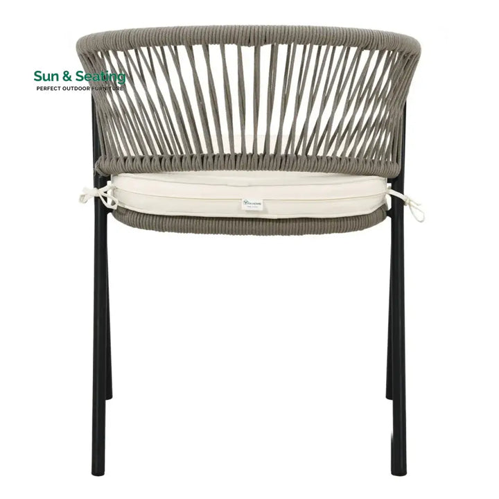Peizhi 4-Piece Outdoor Rope Patio Dining Chairs Dinning Chairs