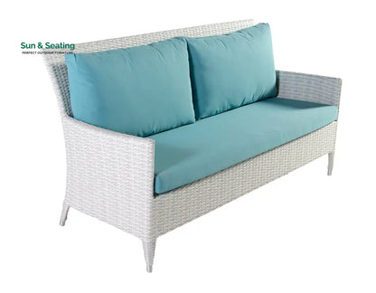 Pio Outdoor Sofa Set 2 Seater 2 Single seater and 1 Center Table (White) Sofa Sets