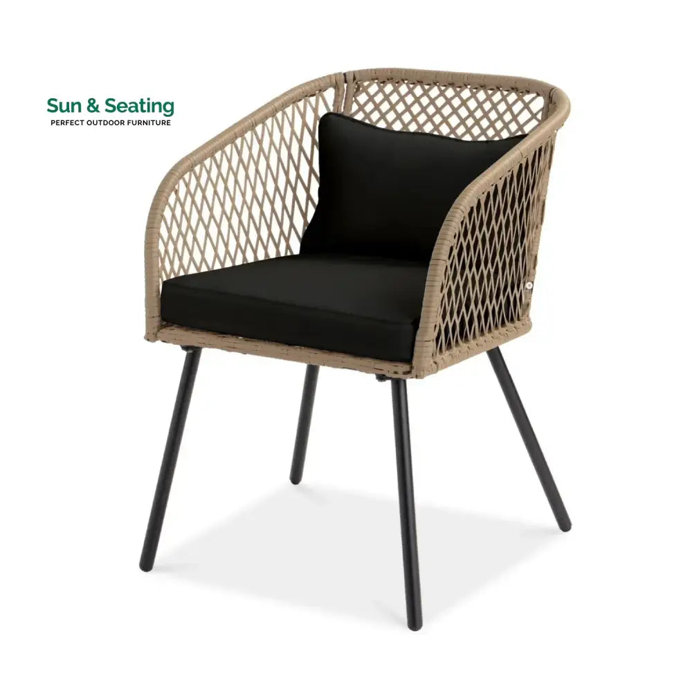 Poet Outdoor Wicker 3-Piece Patio Set Patio Set