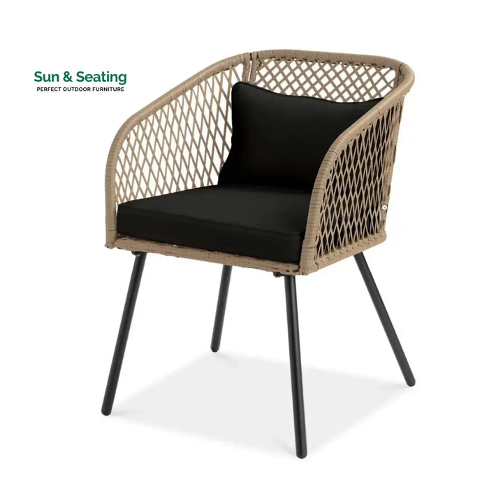 Poet Outdoor Wicker 3-Piece Patio Set Patio Set