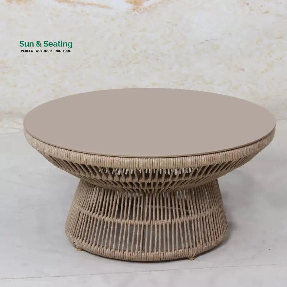 Propel Outdoor Patio Seating Set 2 Chairs and 1 Table Set (Beige) Coffee Table Sets