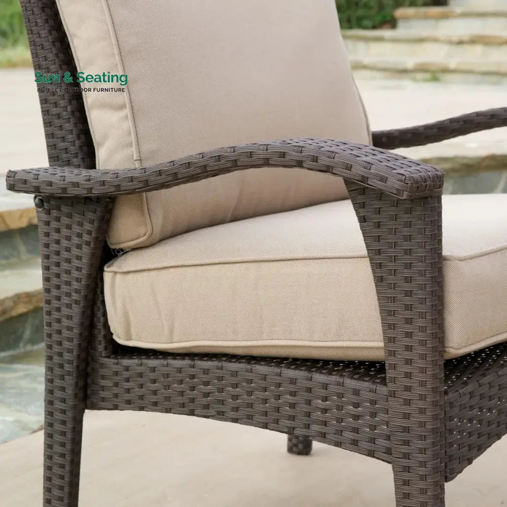 Qiao 4 Pieces Patio Furniture Set Outdoor Sectional Sofa Sofa Set