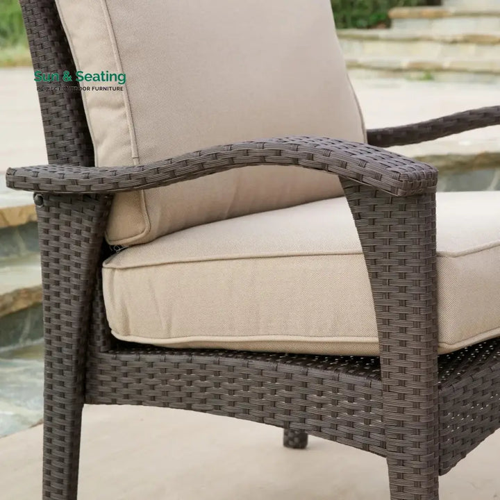 Qiao 4 Pieces Patio Furniture Set Outdoor Sectional Sofa Sofa Set