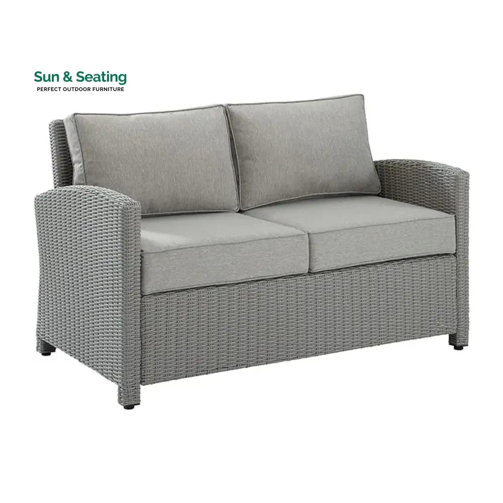 Qirat 4 Pieces Patio Furniture Set Outdoor Sectional Sofa Sofa Set